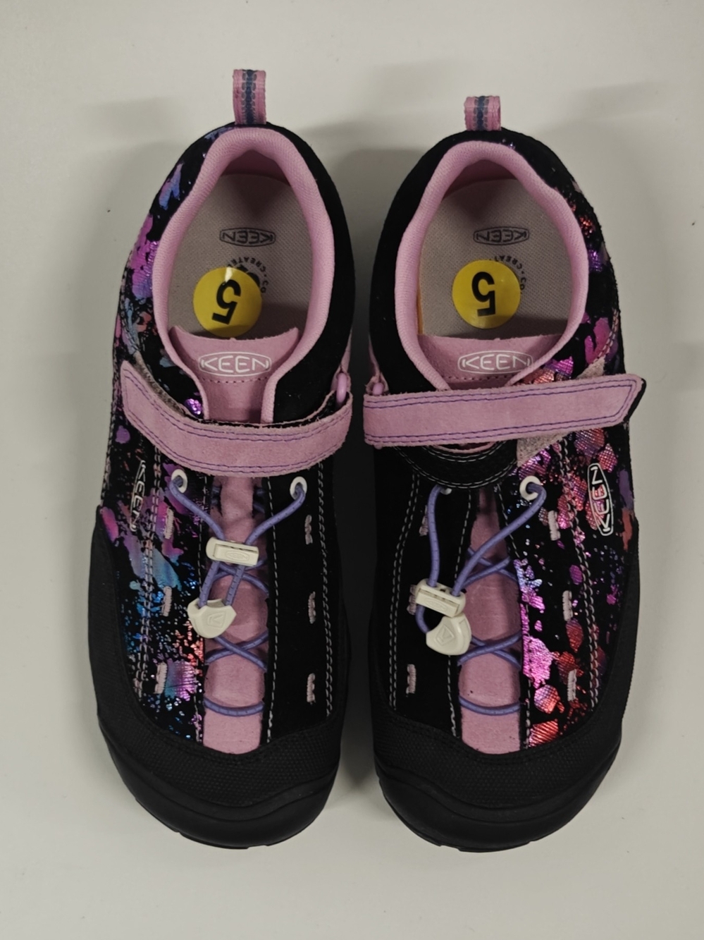 KEEN Jasper II Kids Blossom Bomb Hiking Shoes Youth Sneakers